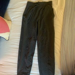 SOLD Lululemon dark Gray warm joggers